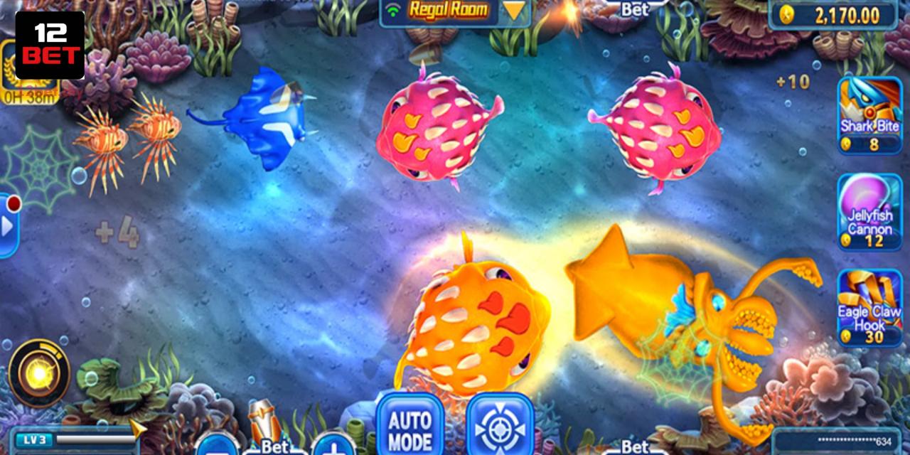 All Star Fishing 12Bet - Săn Cá Đại Dương, Trúng Xu Khủng 3 3 Bước chơi bắn cá đơn giản
